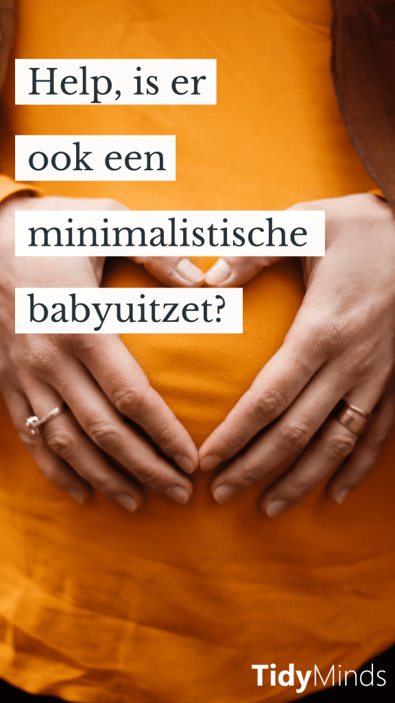 Help ik ben zwanger | Moeders en minimalisme | Minimale babyuitzet | Tidy Minds
